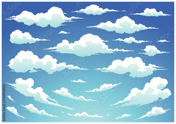 Obraz 様々な雲_6