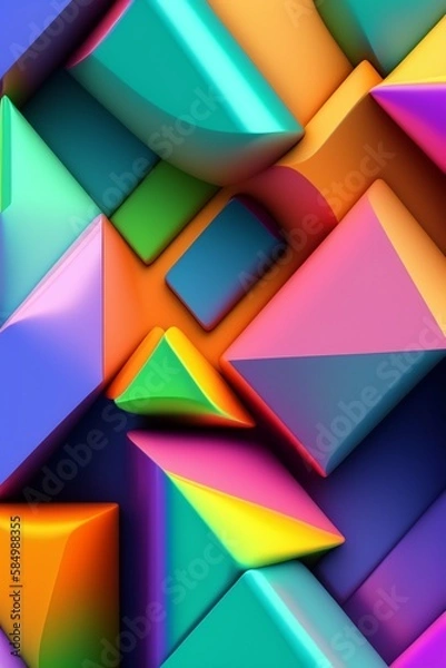 Obraz abstract colorful background