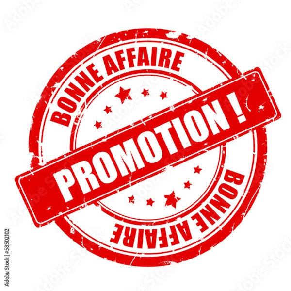 Fototapeta tampon promotion