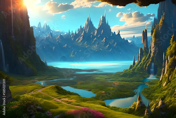 Obraz Explore a Realm Beyond Your Imagination