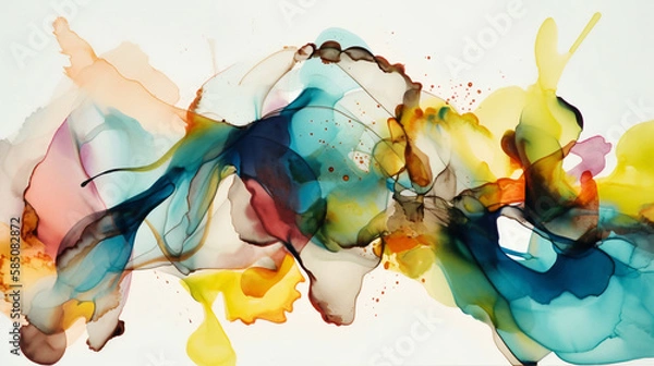 Obraz abstract watercolor background
