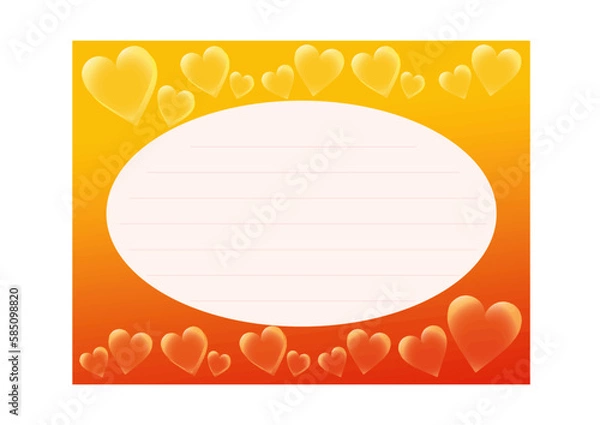 Obraz メッセージカード09