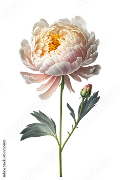 Obraz Pink blush peony in bloom