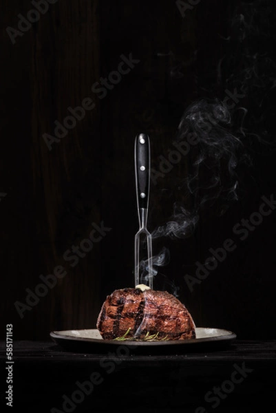 Obraz Wagyu Prime Rib Steak in steakhouse

