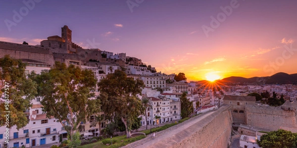 Obraz Dalt Vila Sunset