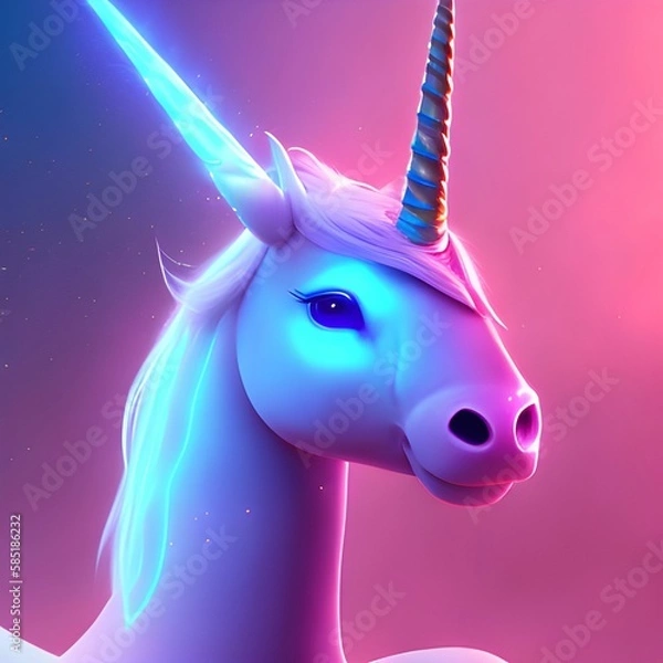 Obraz fantasy  unicorn 2 - 1