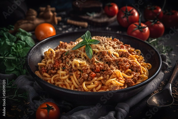 Obraz stew with vegetables