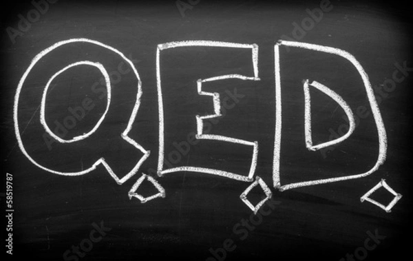 Obraz Quod erat demonstrandum