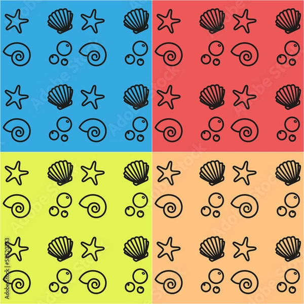 Fototapeta Nautical theme