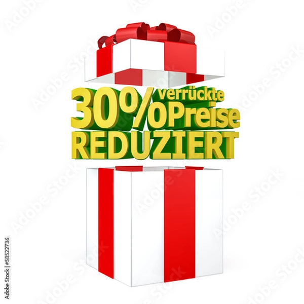 Obraz verrückte Preise 30%