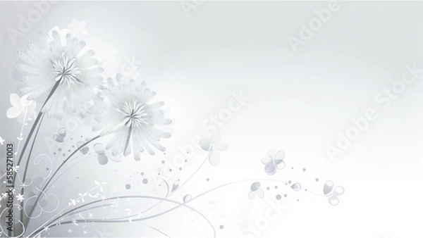 Fototapeta Gray background material, Generative AI