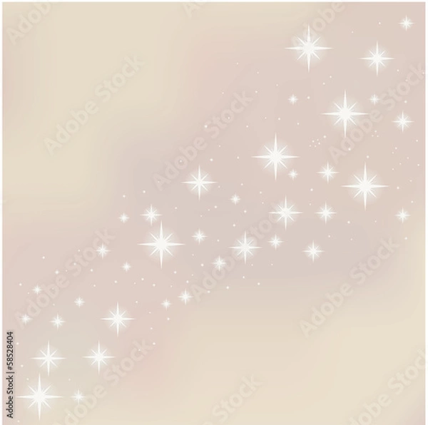 Obraz Merry Christmas starry background.