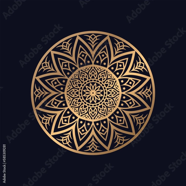 Fototapeta Mandala Pattern Circular flower design design background
