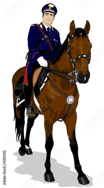 Obraz carabiniere_a_cavallo