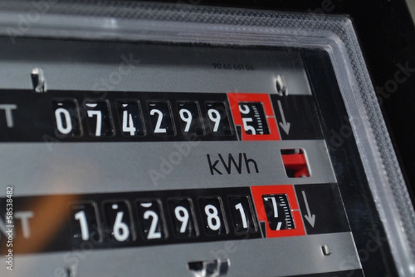 Obraz Drehstromzähler