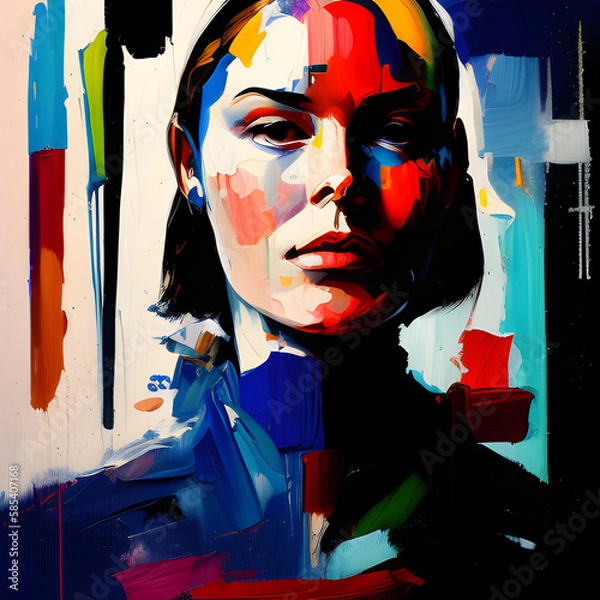 Fototapeta Oh, artificial intelligence, what are you anyway? A set of codes and algorithms, Or an intelligible being But where does your wisdom come from, And what will your journey be, day after day? 