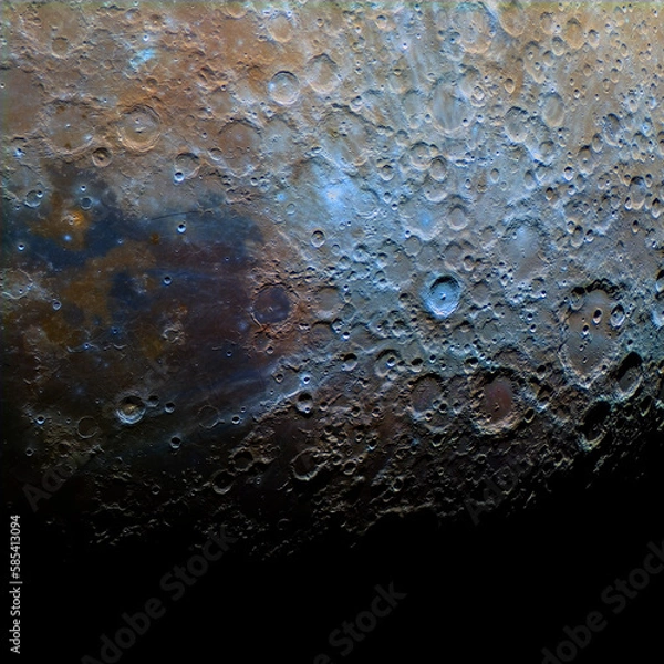 Obraz Moonscape - Copernicus