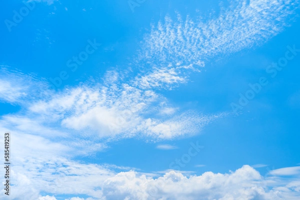 Obraz 青空　空　雲　イメージ素材