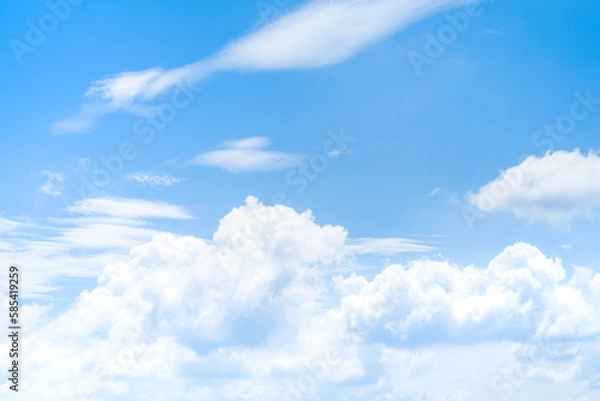 Obraz 青空　空　雲　イメージ素材