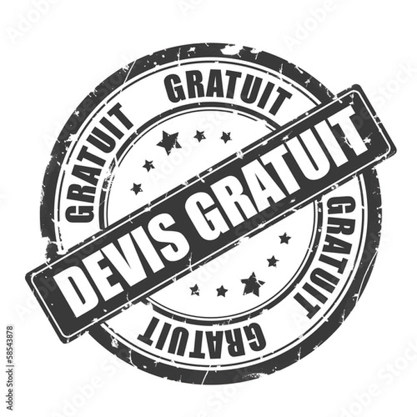 Fototapeta tampon devis gratuit