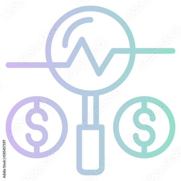 Fototapeta financial