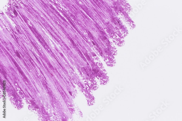 Obraz Purple color crayon hand drawing texture