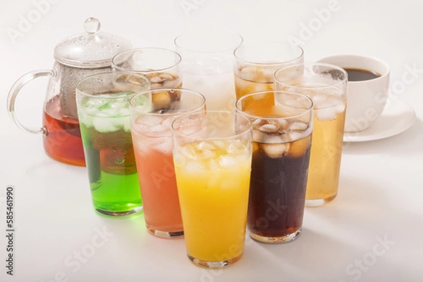 Fototapeta ドリンクバーのイメージ