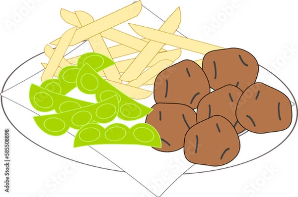 Obraz おつまみセット