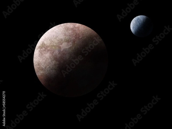 Fototapeta Planets in space