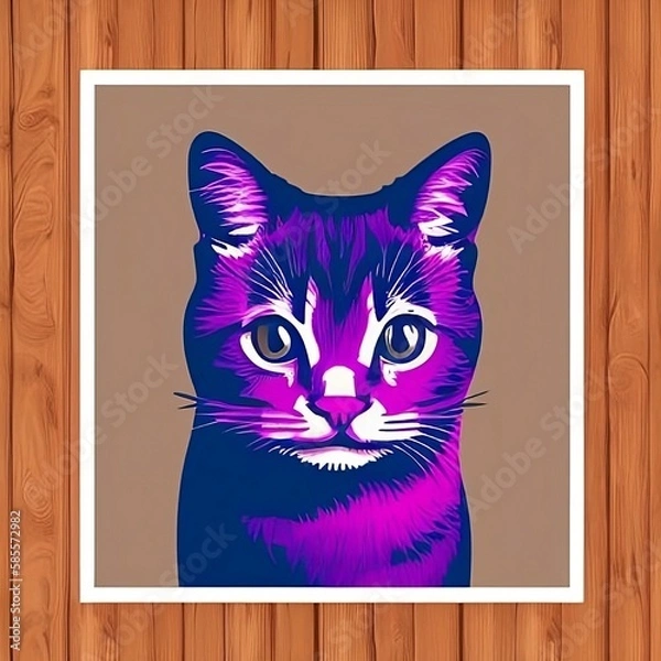 Fototapeta cat on a window