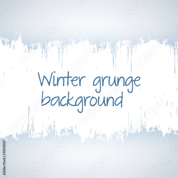 Obraz Scraped ice grunge background