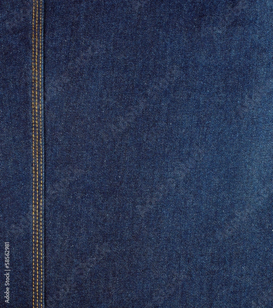 Obraz Surowy niebieski dżins