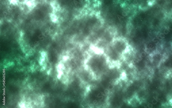 Fototapeta background galaxy green