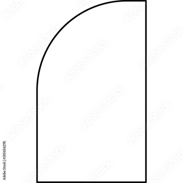 Fototapeta Aesthetic Geometric Shape