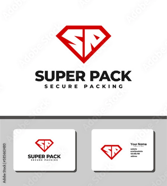 Obraz super pack logo