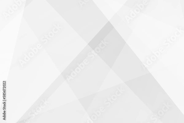 Fototapeta Abstract white and grey on light silver background modern design. Vector illustration EPS 10.