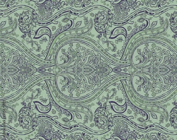 Obraz Digital And Textile Design Pattern