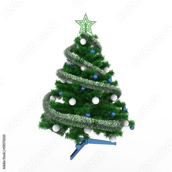 Fototapeta Christmas tree