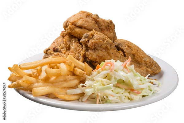 Obraz Fried chicken meal