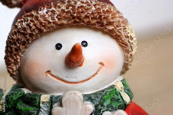 Obraz Schneemanngesicht