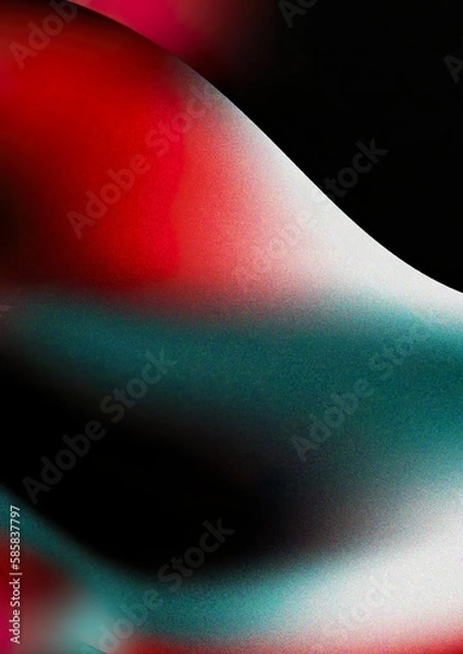 Obraz Dégradé abstrait en forme de vague 