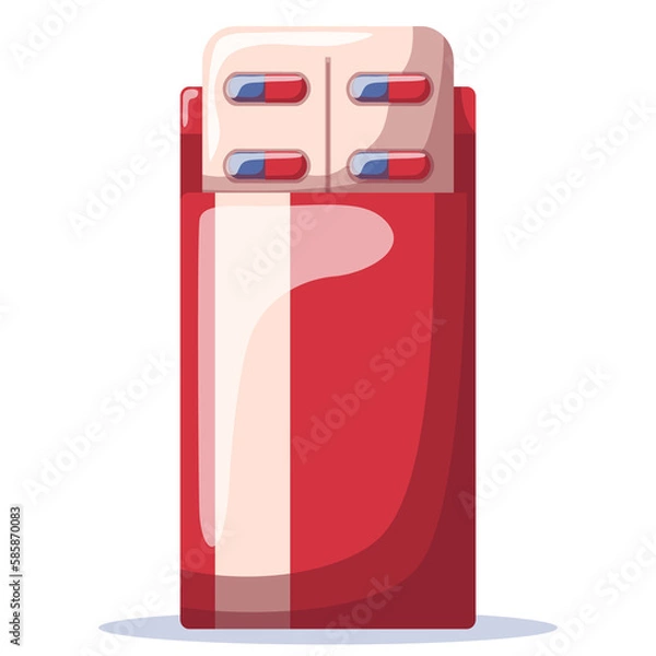 Obraz Pills packaging.