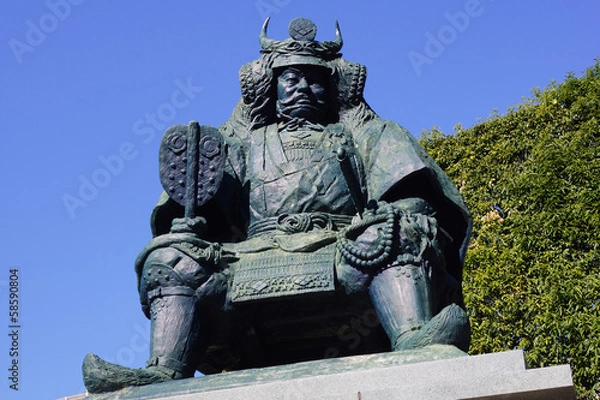 Obraz 武田信玄公の銅像