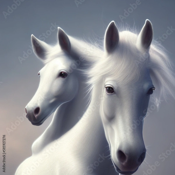 Obraz white horse - 1