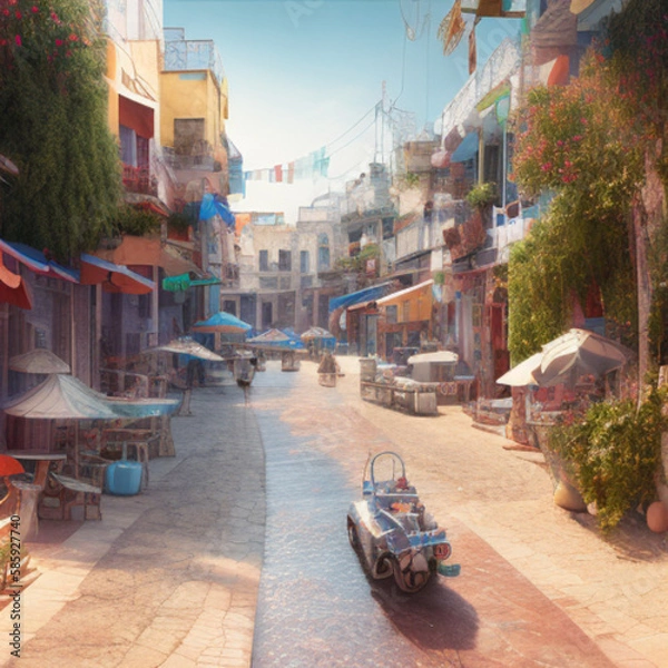 Obraz tangier imagined - 1