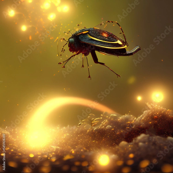 Obraz beetle lights - 1