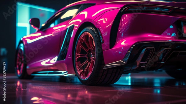 Fototapeta Tapeta samochodów sportowych