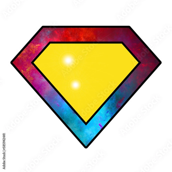 Obraz Colorful diamond