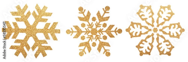 Fototapeta płatek śniegu