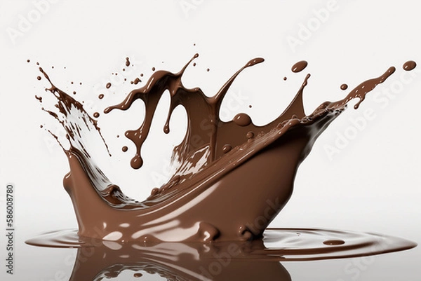 Obraz chocolate splash